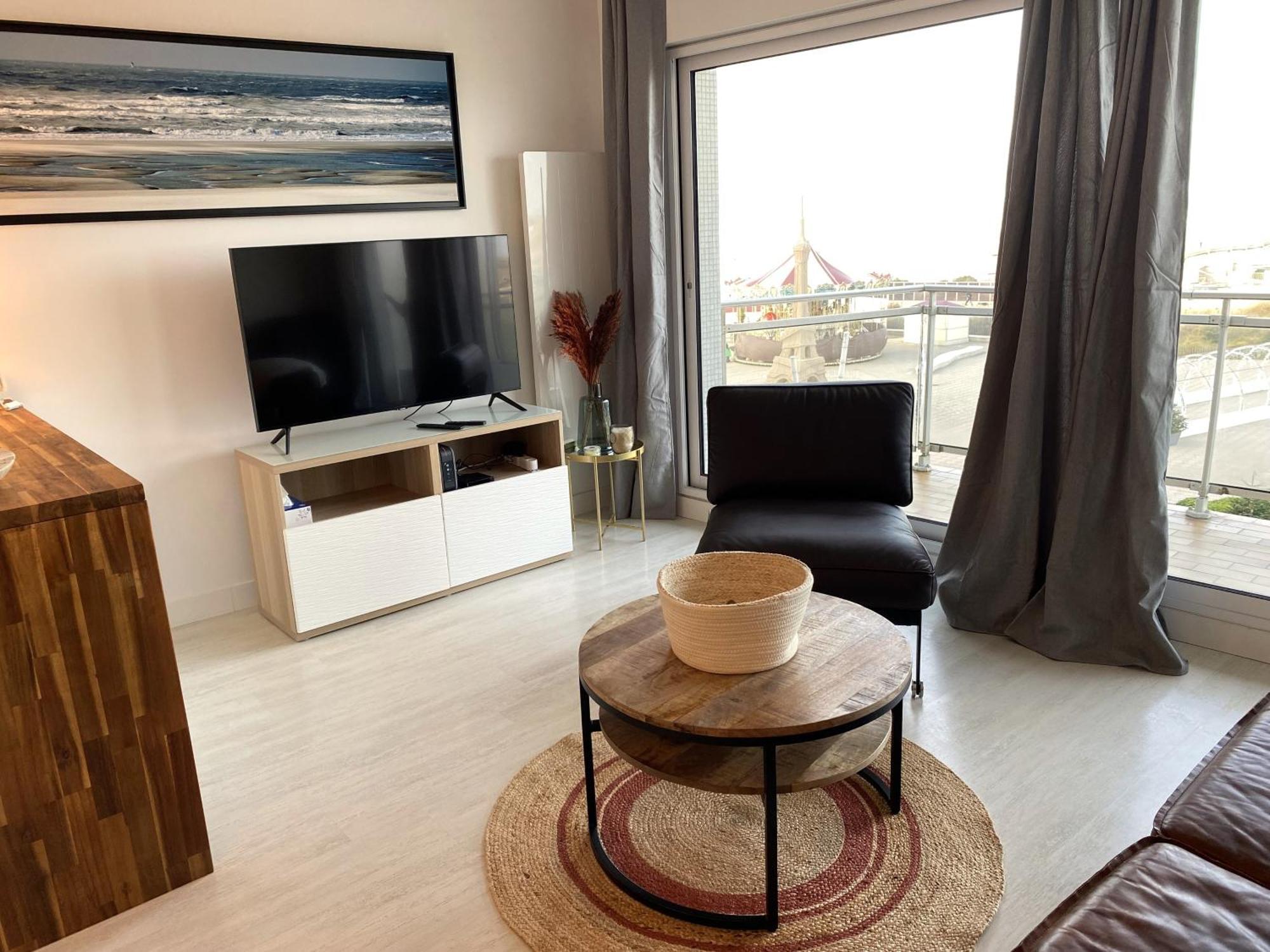 T2 Cabine Traversant Vue Front De Mer Le Touquet Paris-Plage Esterno foto